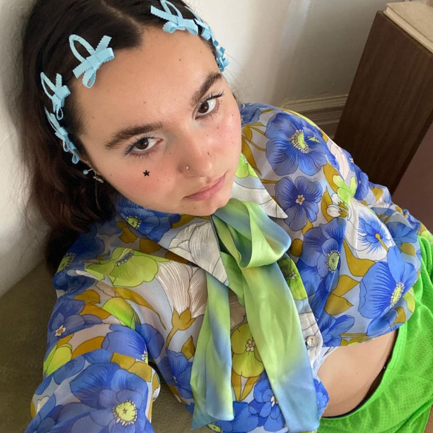 Mini Bow Snap Hair Clips