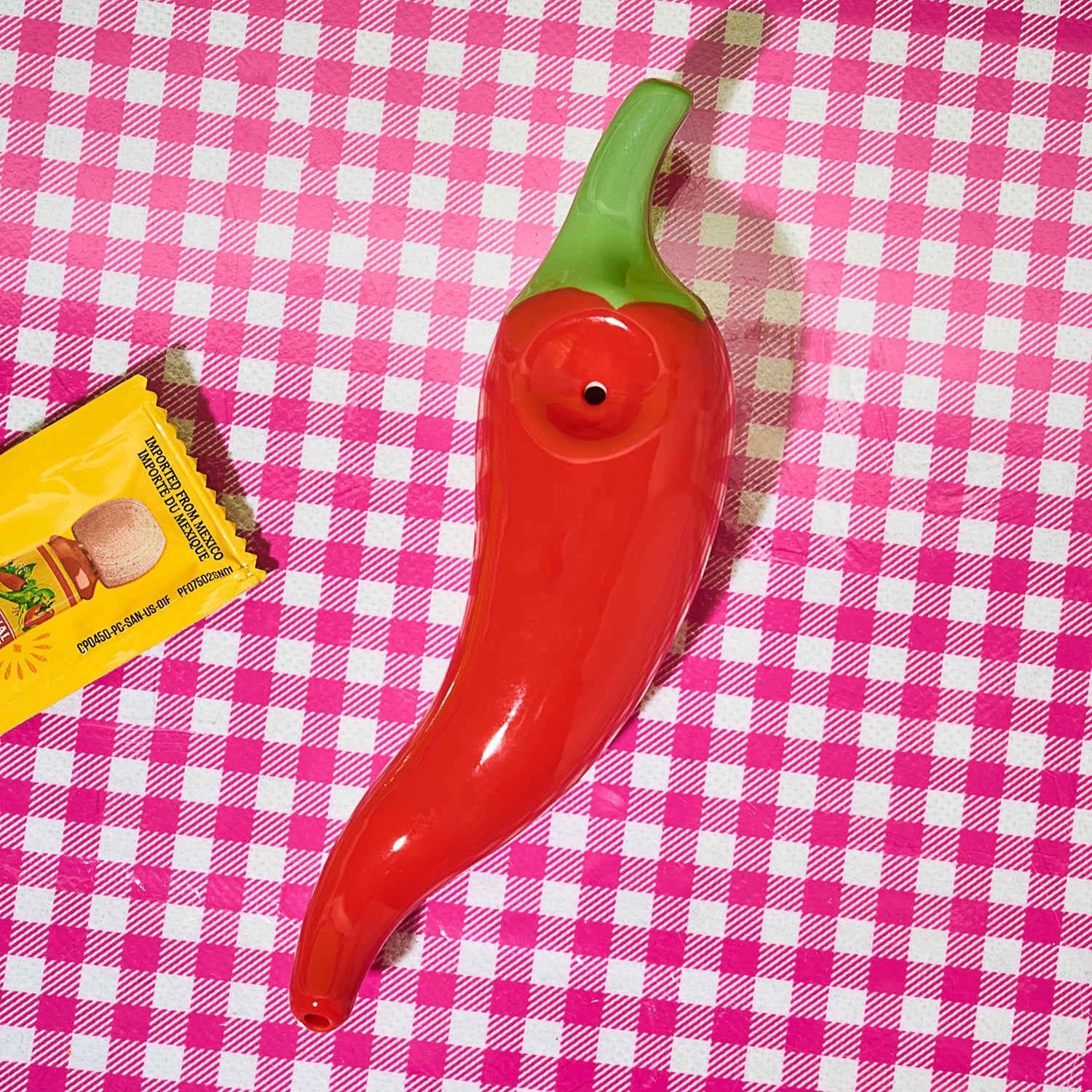 Mini Chili Pepper Pipe | Novelty Ceramic Hand | Friends Nyc