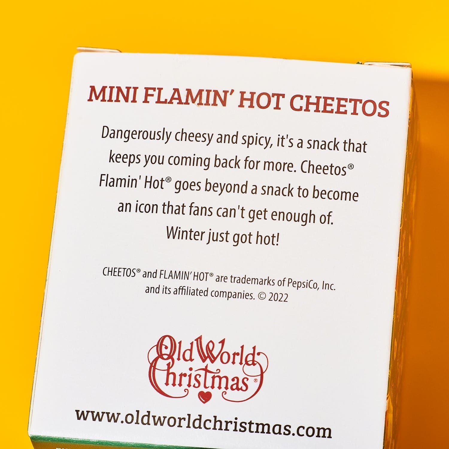 Mini Ornament Owc Flamin Hot Cheetos 0623 - Groupbycolor -