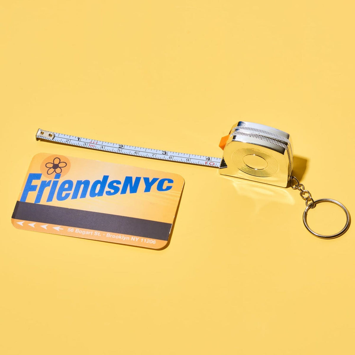 Mini Measuring Tape Keychain Accessory - for Dad Gifts
