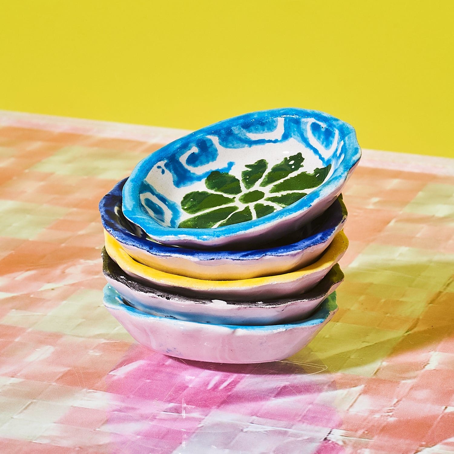 Painted Mini Mexican Ceramic Dish 0123 - Cdmx22 - Cdmx22web