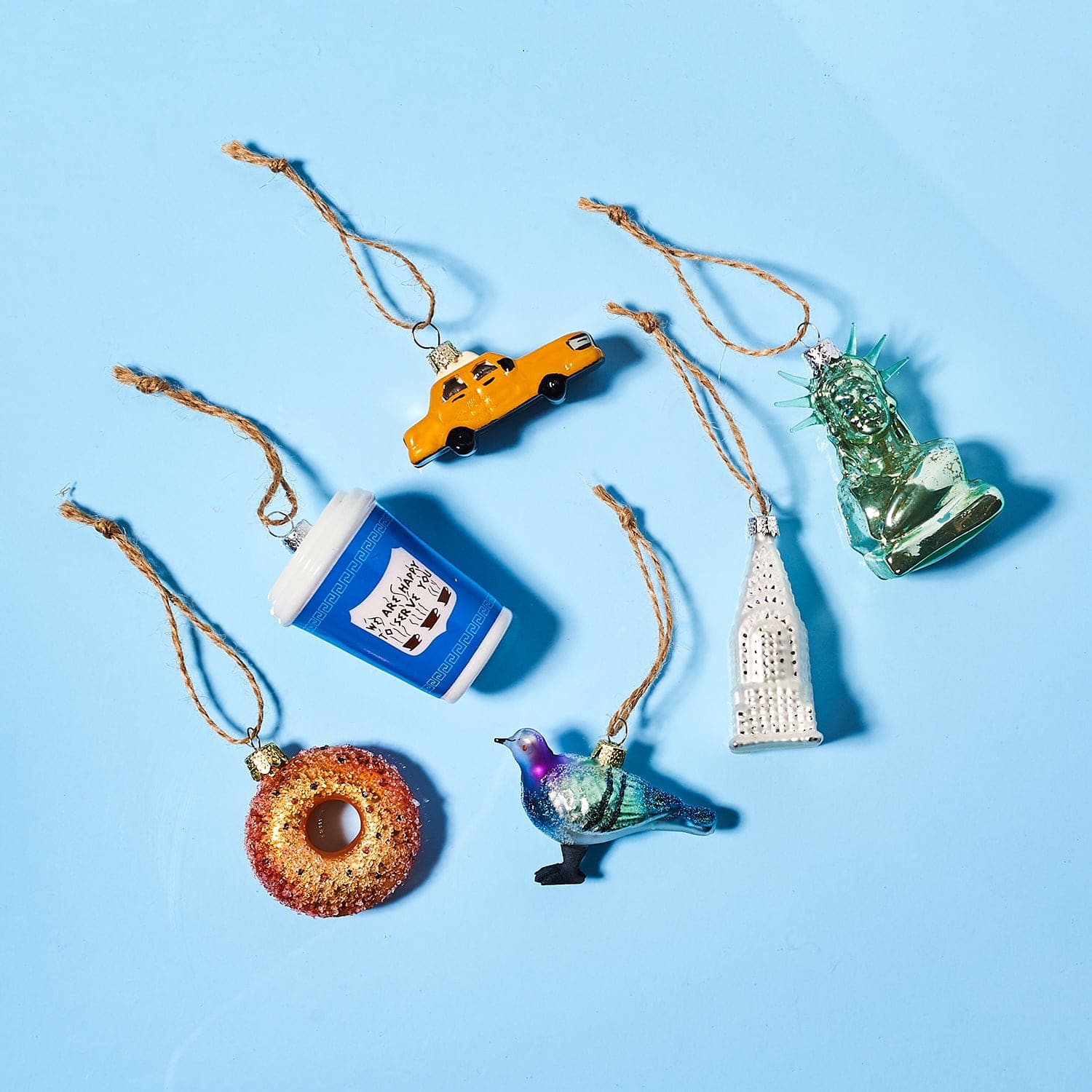 Tiny Nyc Ornament Animal Ornament - Bagel - Christmas