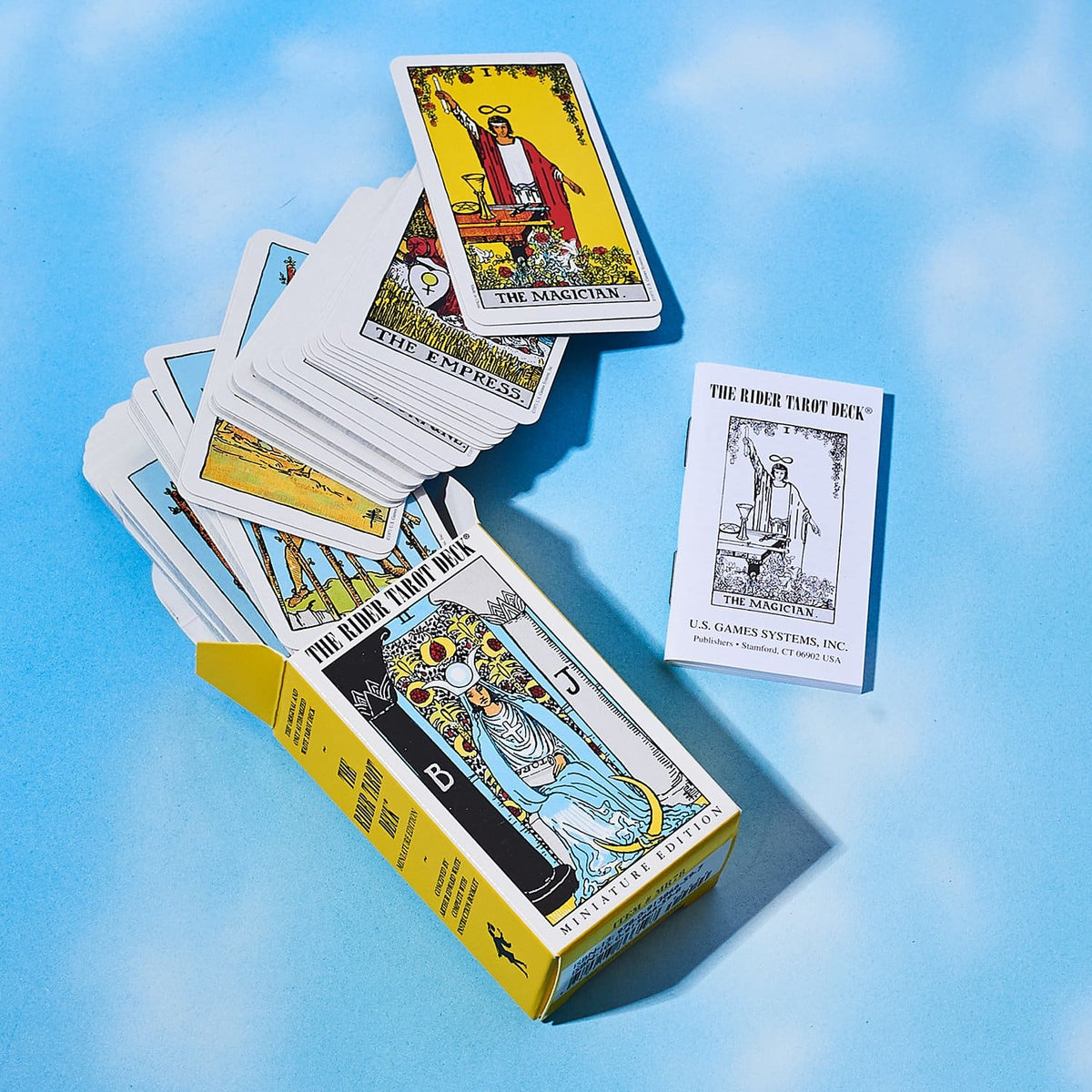 Mini Rider-waite Tarot Cards - Deck - Friends Her/them - 