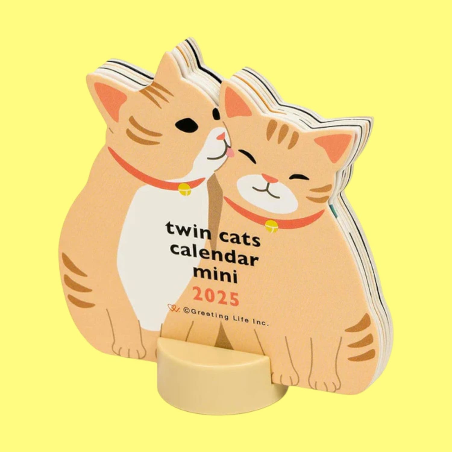 猫さん Mini Twin Cats 2026 Calendar | Friends NYC Brooklyn, NY