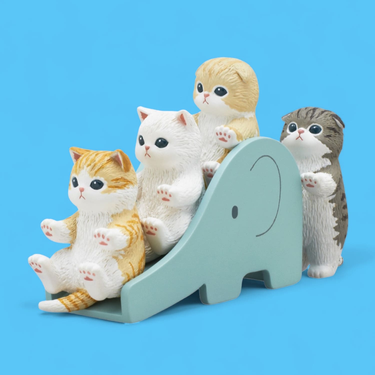 Mofusand Cat On Slide Blind Box Blind Box - Cat Lover