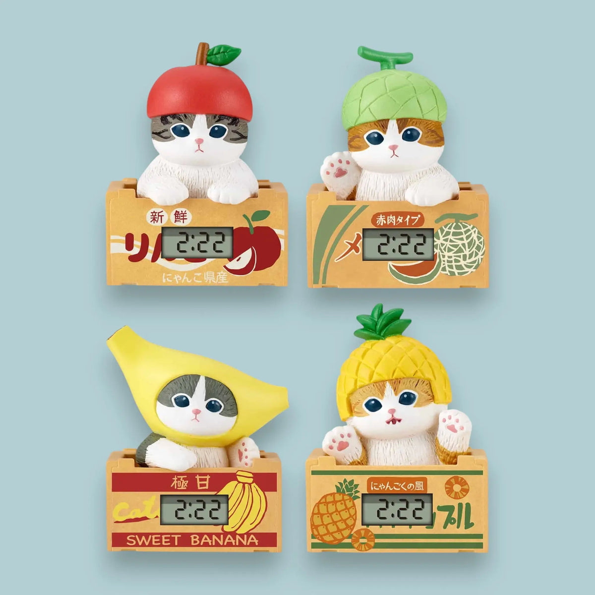 Mofusand Fresh Fruit Meow Watch Blind Box | Kawaii Cat