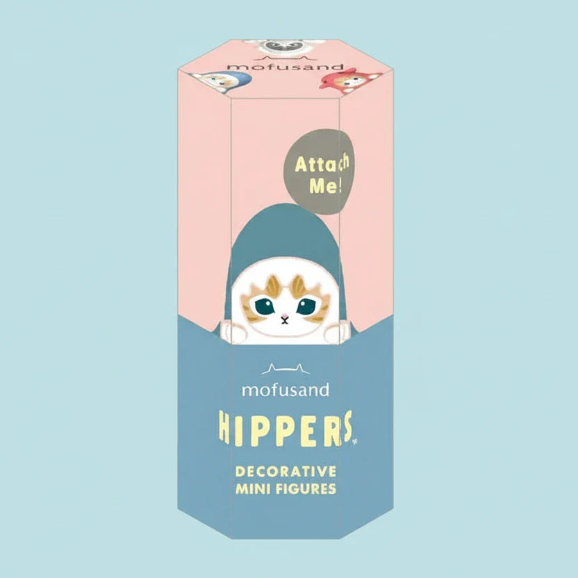 Mofusand Hippers Blind Box - Cat Shark Sticky Figurines
