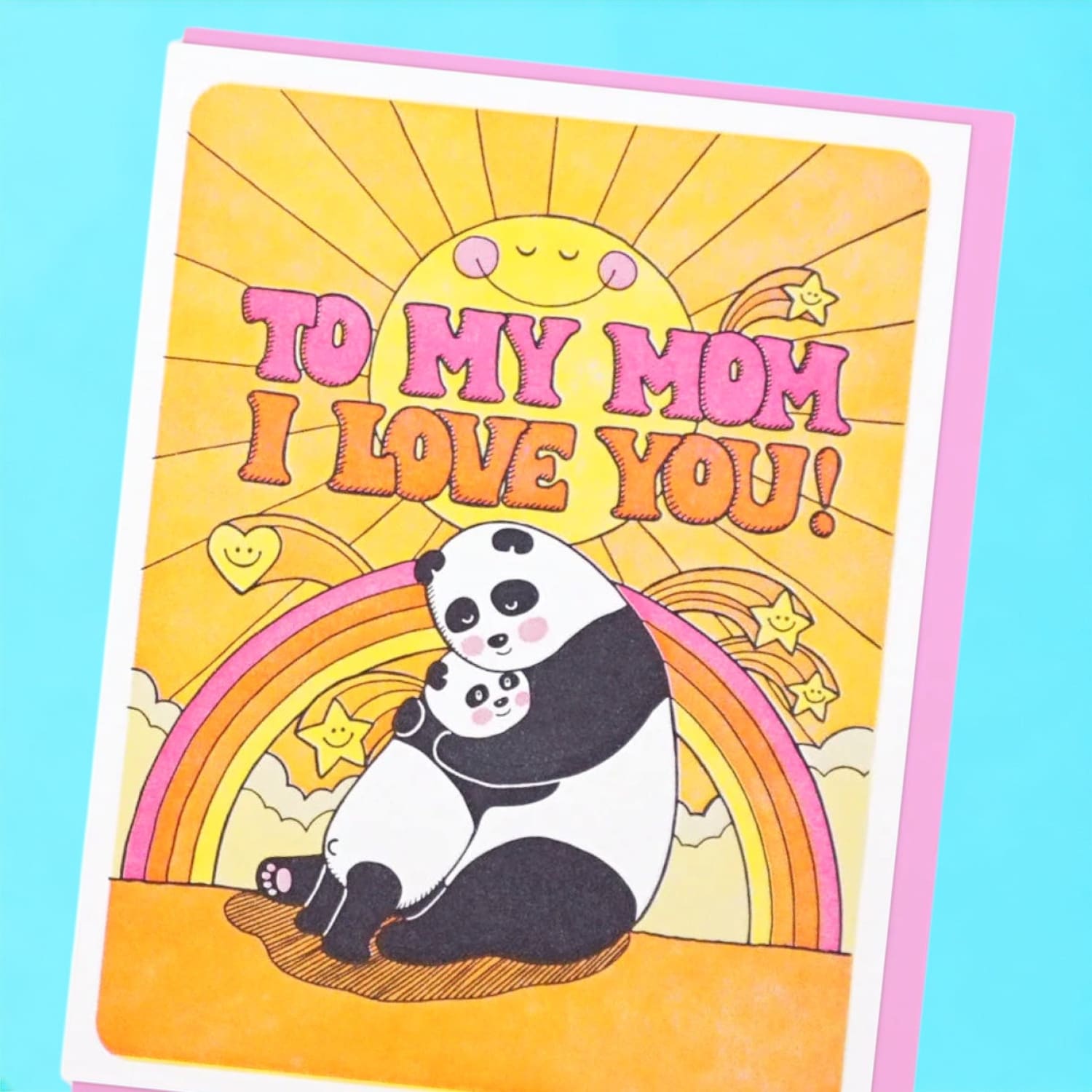 Ty Love C352 Mom Panda Greeting Card - Groupbycolor