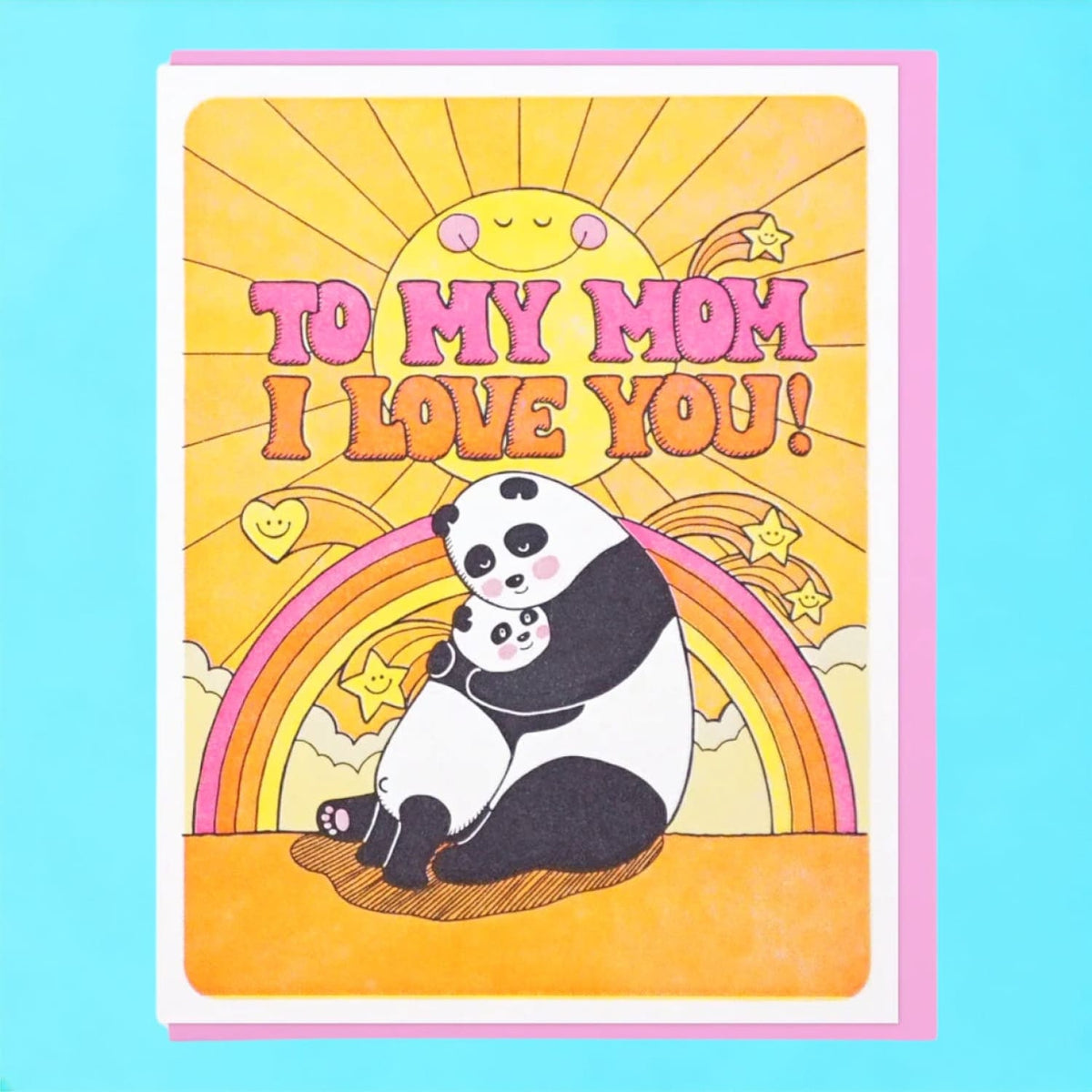 Ty Love C352 Mom Panda Greeting Card - Groupbycolor