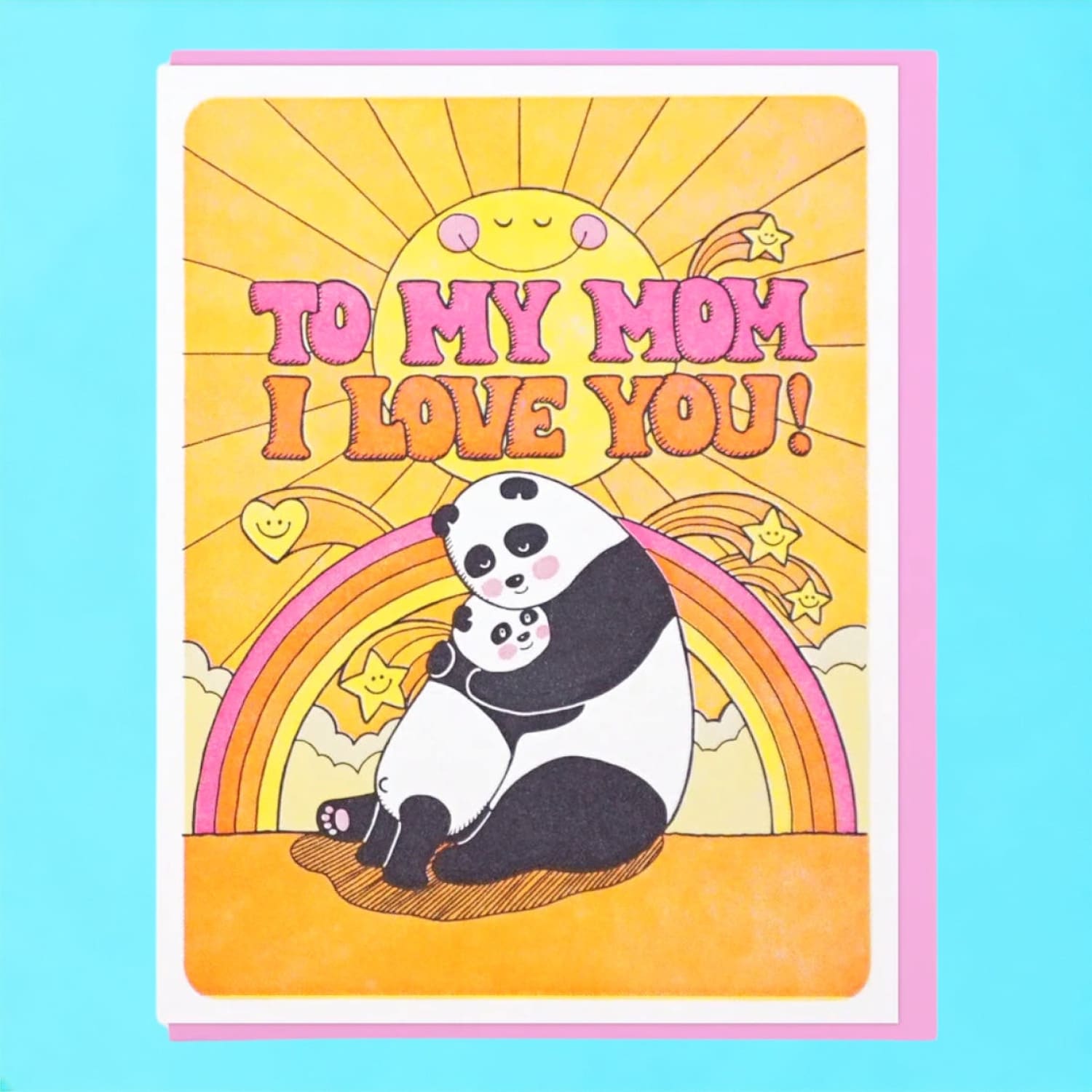 Ty Love C352 Mom Panda Greeting Card - Groupbycolor
