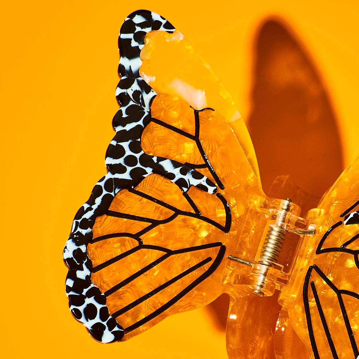 butterfly hair grips