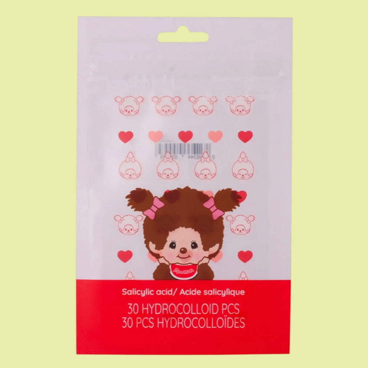 Monchhichi Blemish Patch - Red - Friends Nyc Brooklyn Ny