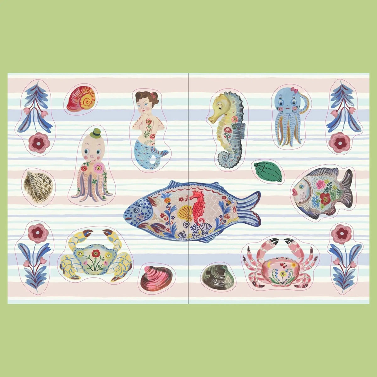 Nathalie Lété Sticker Book | 800+ Art Stickers | Friends