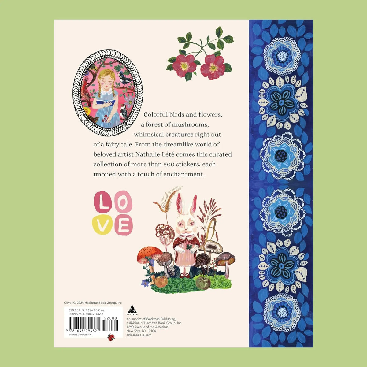 Nathalie Lété Sticker Book | 800+ Art Stickers | Friends