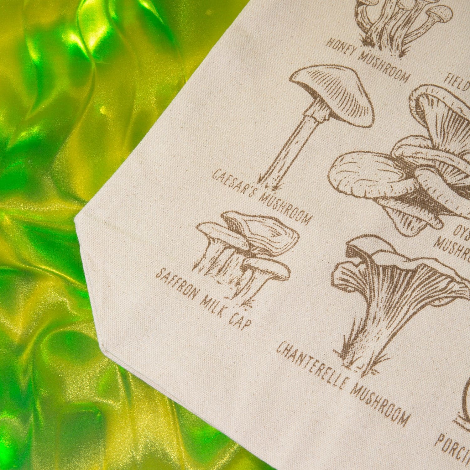 Eco Mushroom Forager Tote Bag Mushroom - Shroompower - Tote