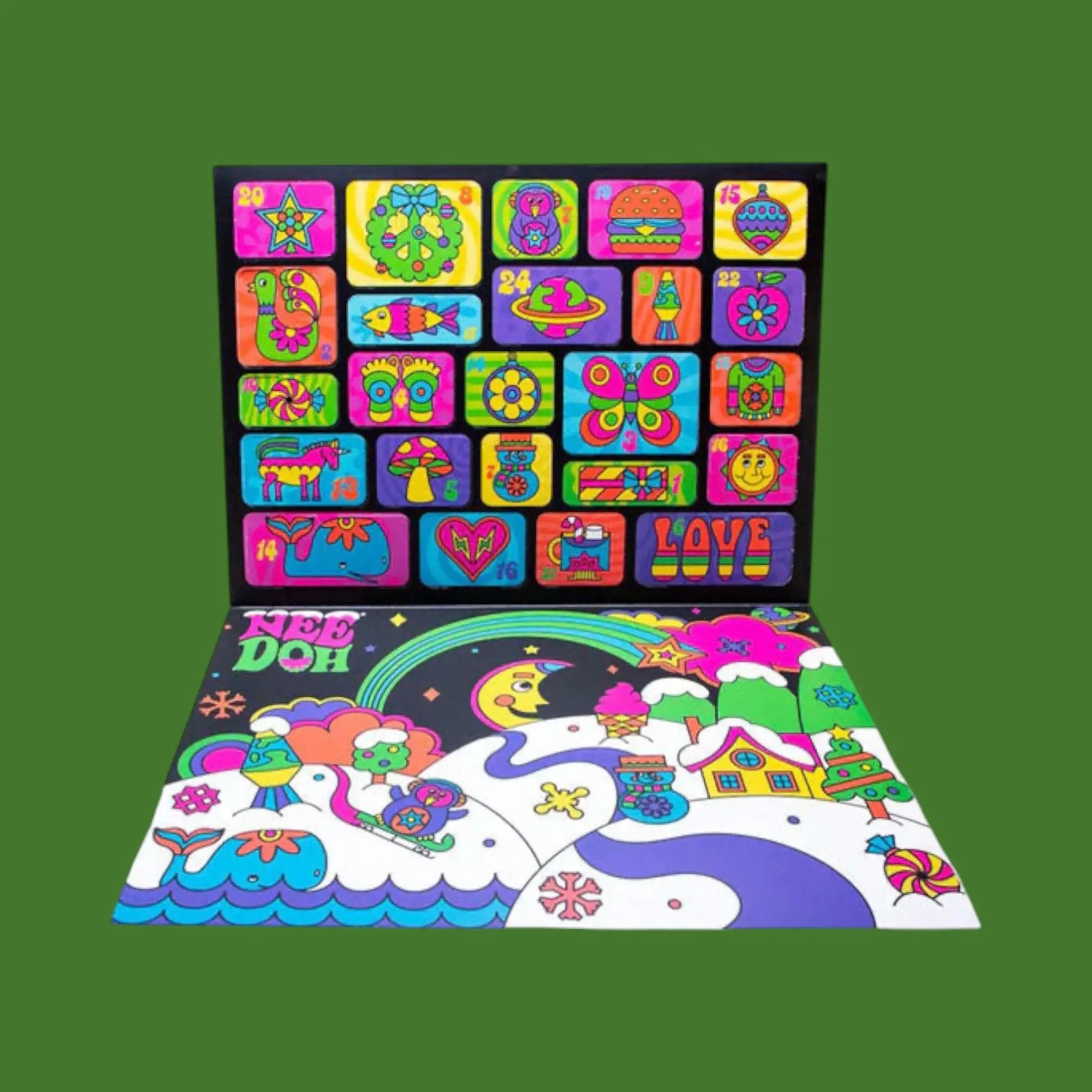 Needoh Squishmas Advent Calendar 2026 Squishy Sensory Toy