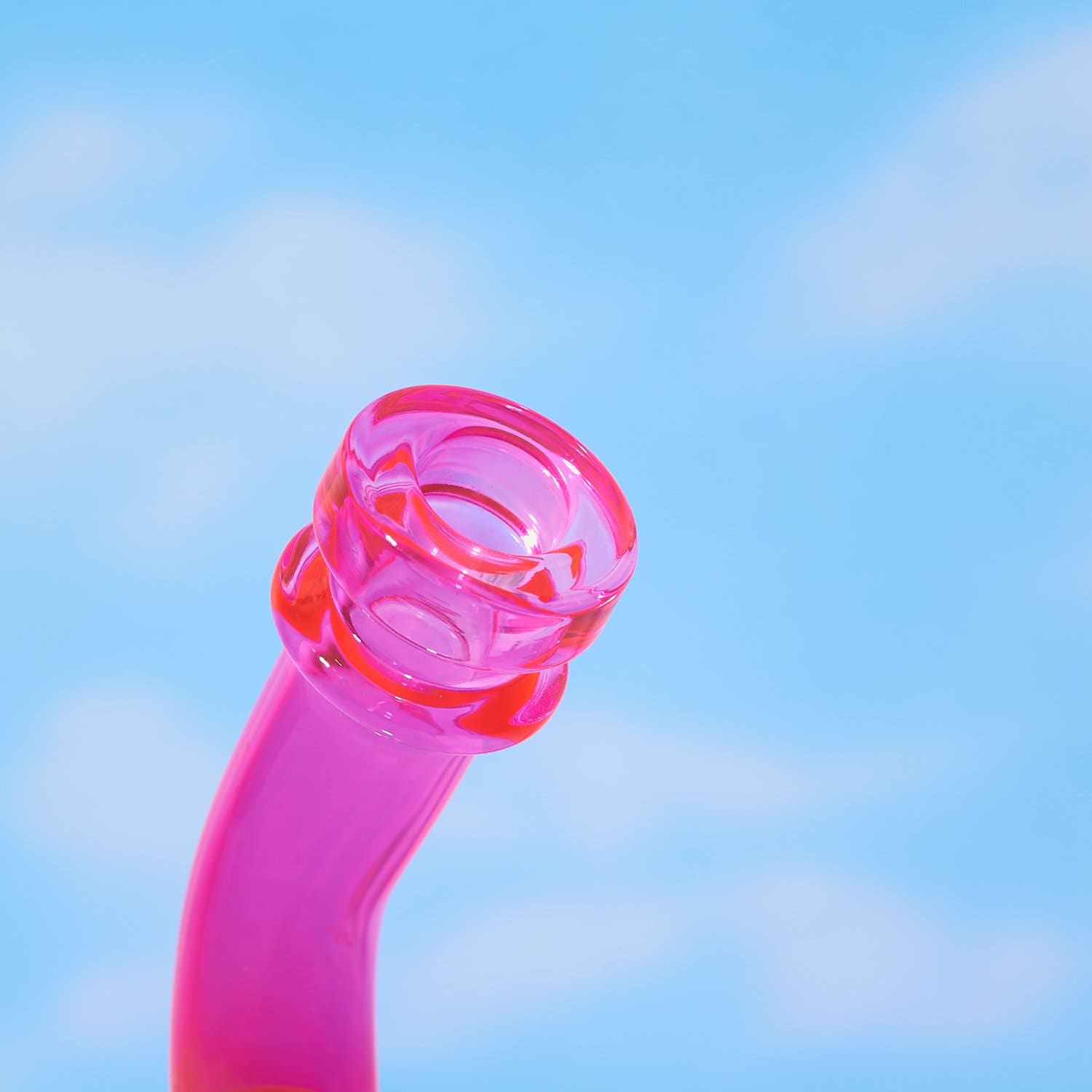 Neon Rainbow Recycler Beaker Beaker - Breakfast of Champions