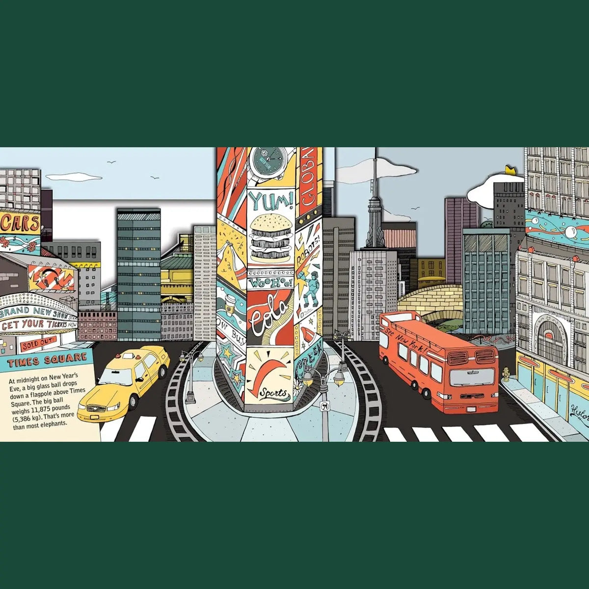 New York City Die-cut Book | Friends Nyc Brooklyn Ny