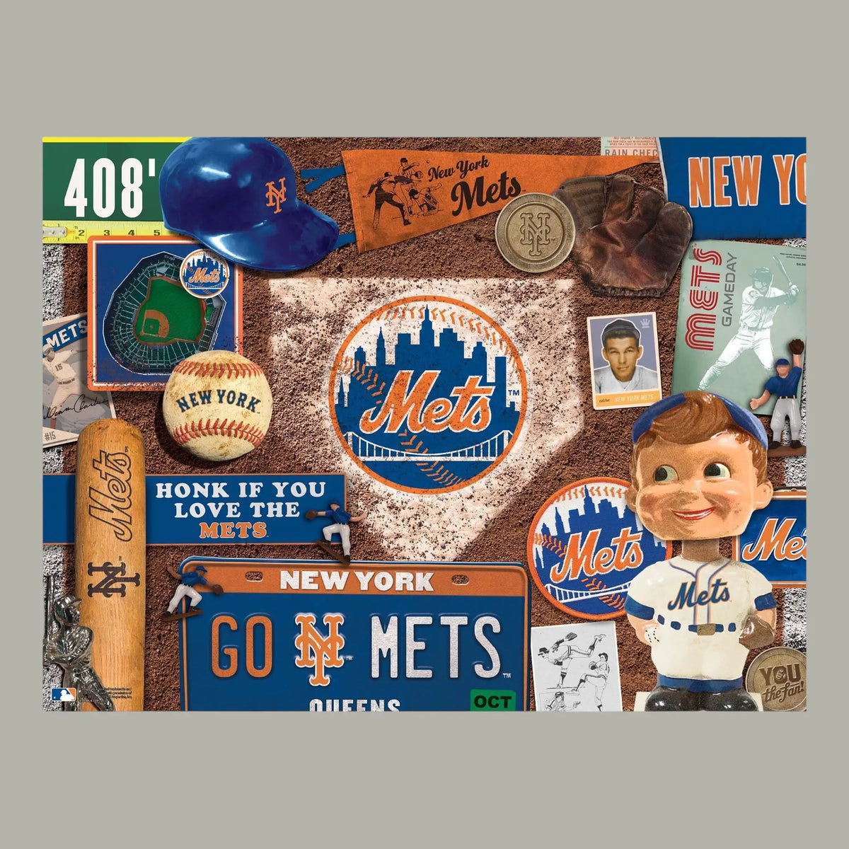 New York Mets 500 Piece Jigsaw Puzzle | Friends Nyc