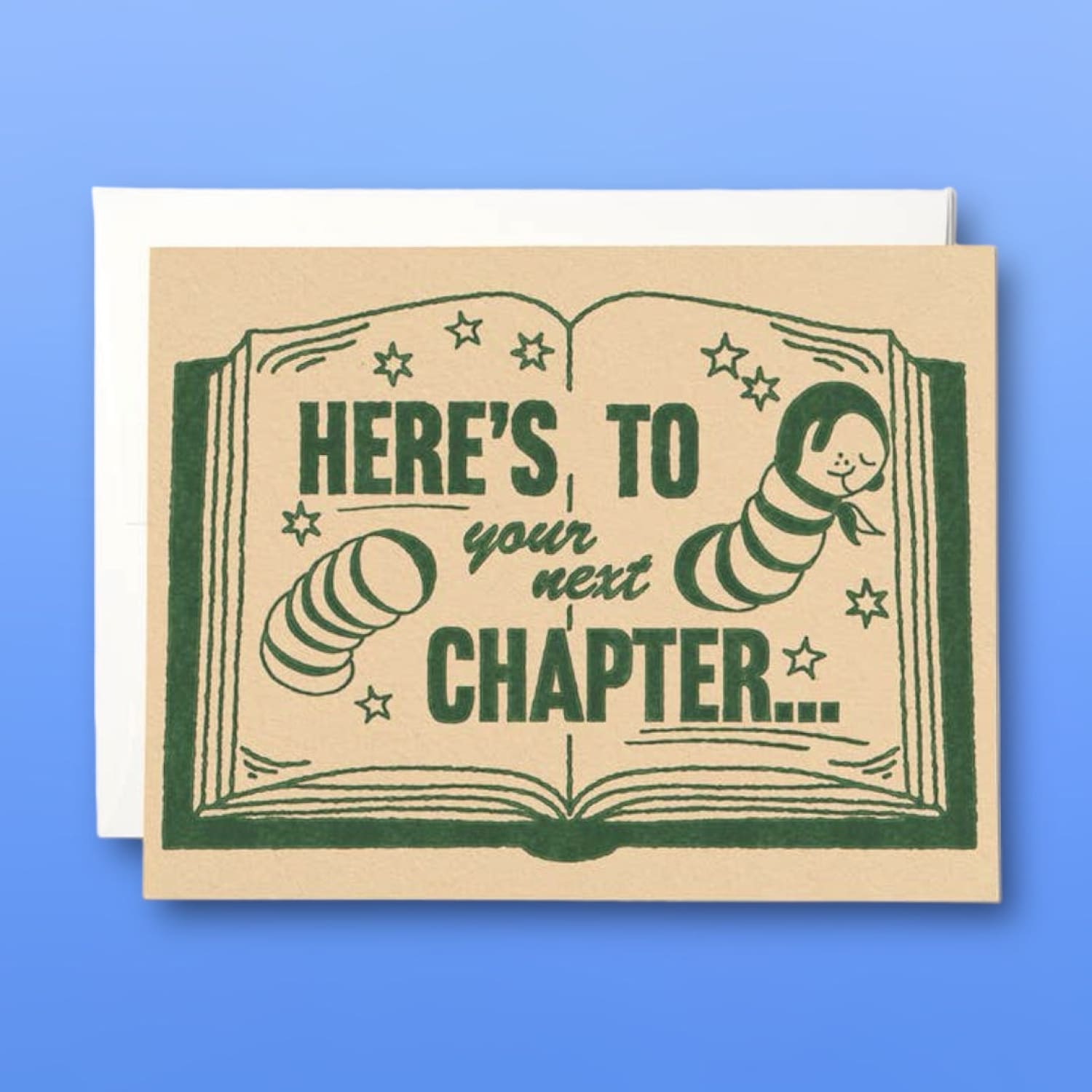 Next Chapter Congratulations Greeting Card A2 - Blank