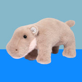 Nibbles Pygmy Hippo Animal - Toy - Plush - Xdiscountable