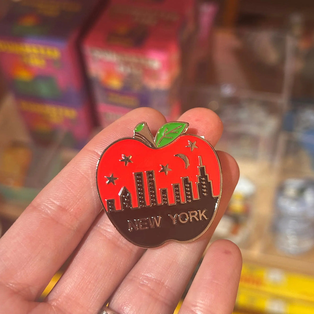 Nyc Apple Magnet | New York City Souvenir