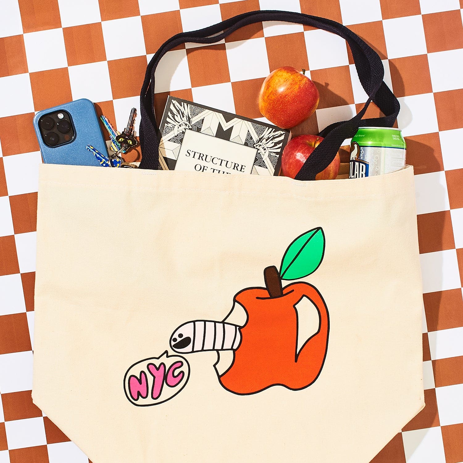 Nyc Apple Tote - Friends x Grace Miceli Exclusive - Made In