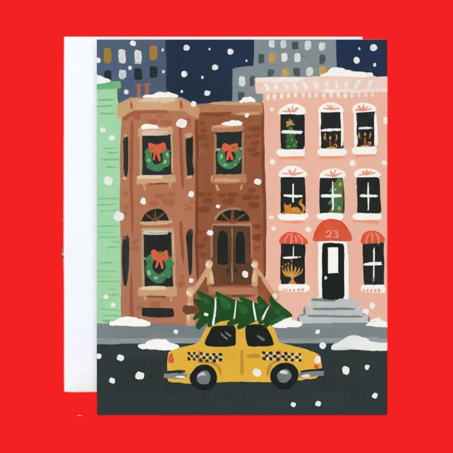 Nyc Holiday Greeting Cards • Assorted Gift Boxed Set of 10