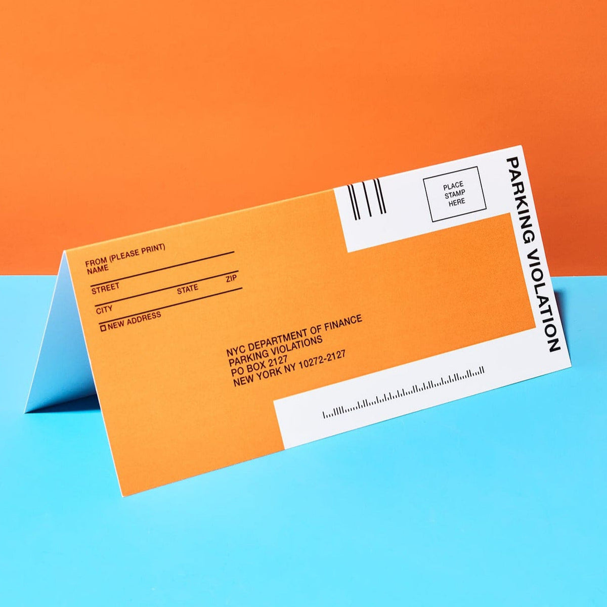 Nyc Parking Ticket Greeting Card Card - Greeting - Cards