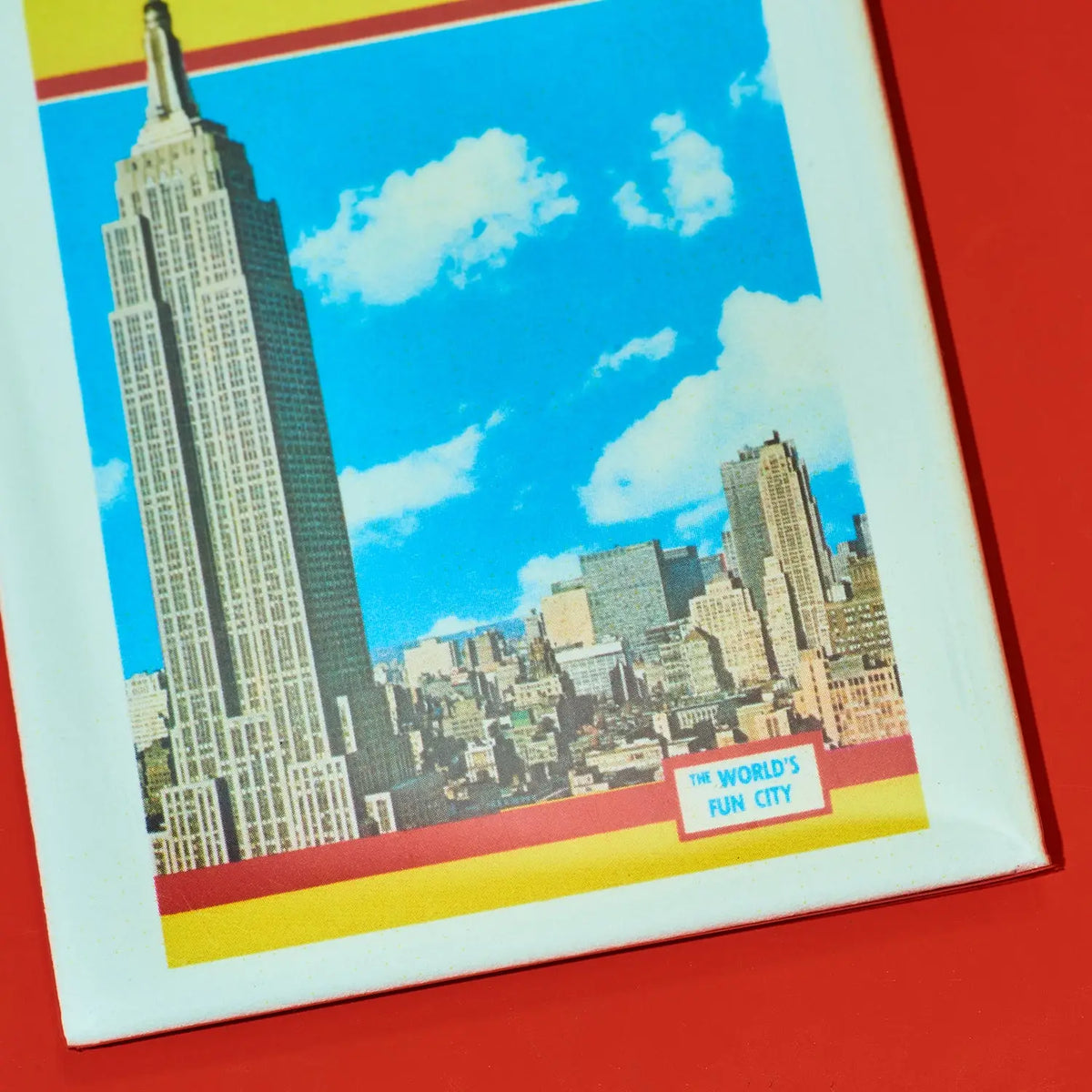 Nyc World’s Fun City Photo Magnet | Friends Brooklyn Ny