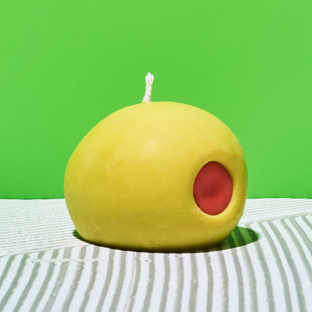 Olive Candle Candle - Cocktails - Ecofriendly - Fake Food