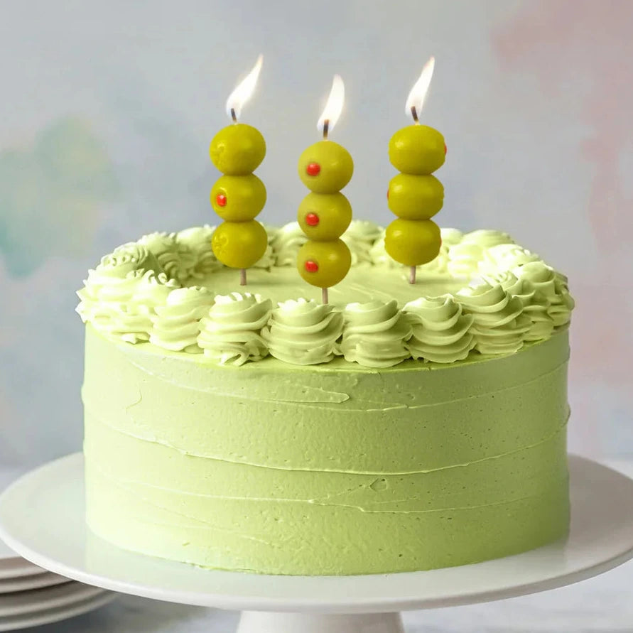 Olive Cocktail Party Candles | Friends Nyc Brooklyn Ny