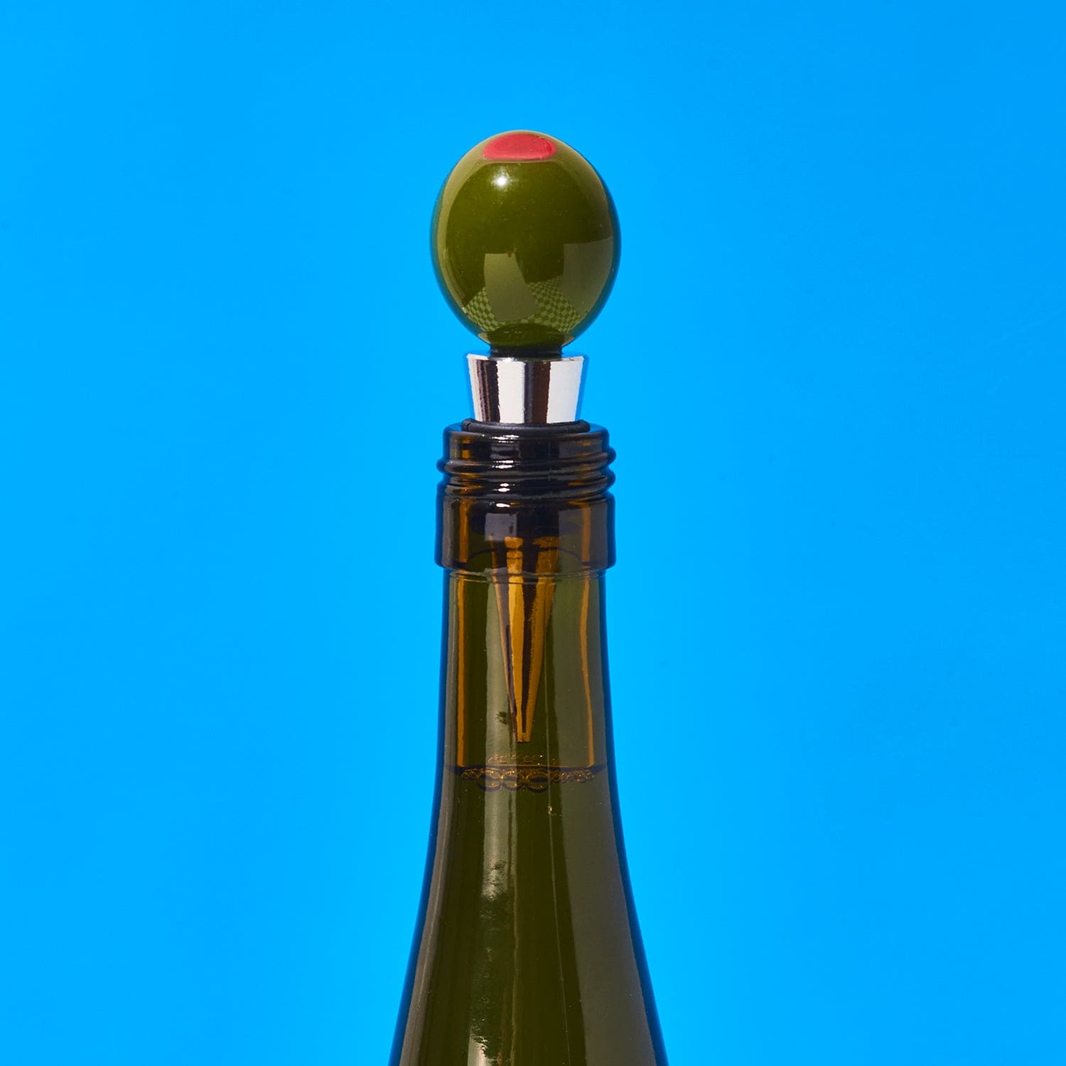 Olive Wine Stopper Fake Food - Kitchen and Drink - Olive