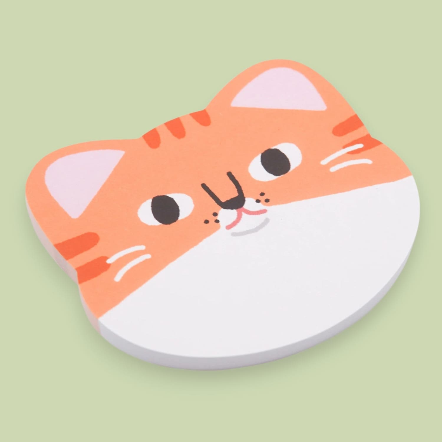 Orange Cat Memo Pad Cat - Dad Gifts - Lover - Mom - Novelty