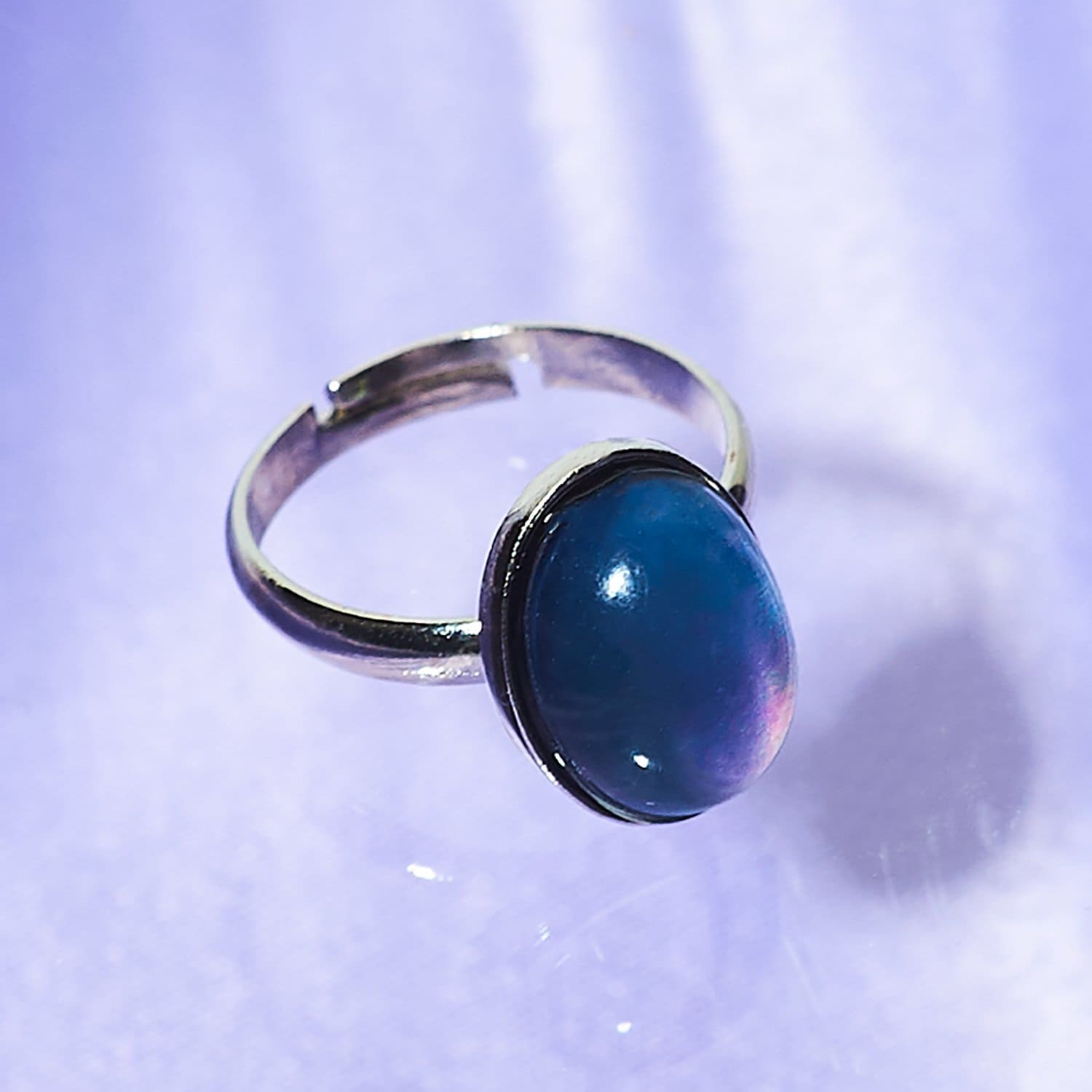 Oval Mood Ring 90s - Baby - back to School - Bff - Mood Ring