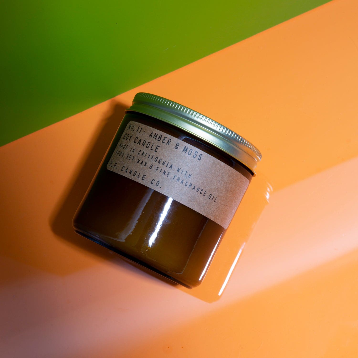 P.f. Candle Co. Large - Amber & Moss Amber and Moss - Candle