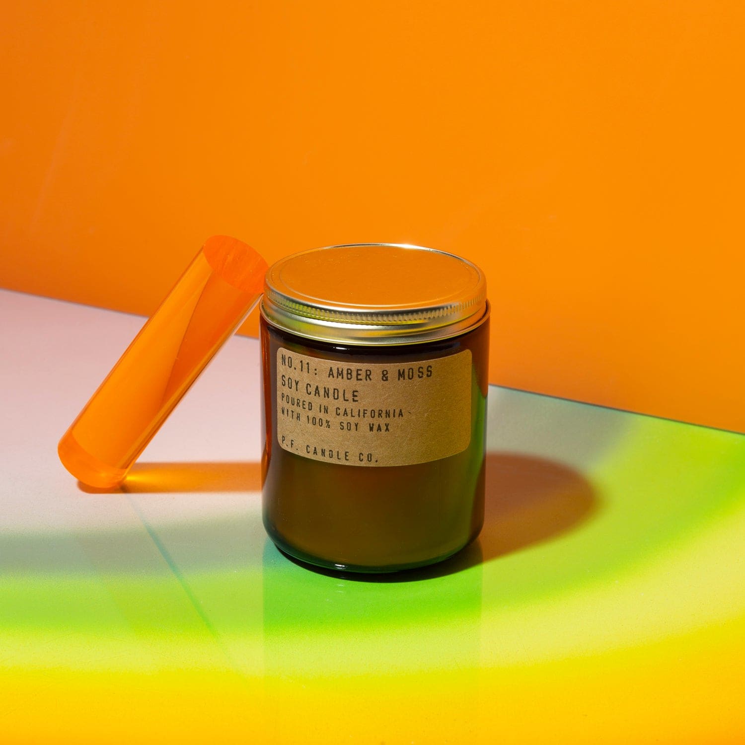 P.f. Candle Co. - Amber & Moss Candle - Candles - Earthy -