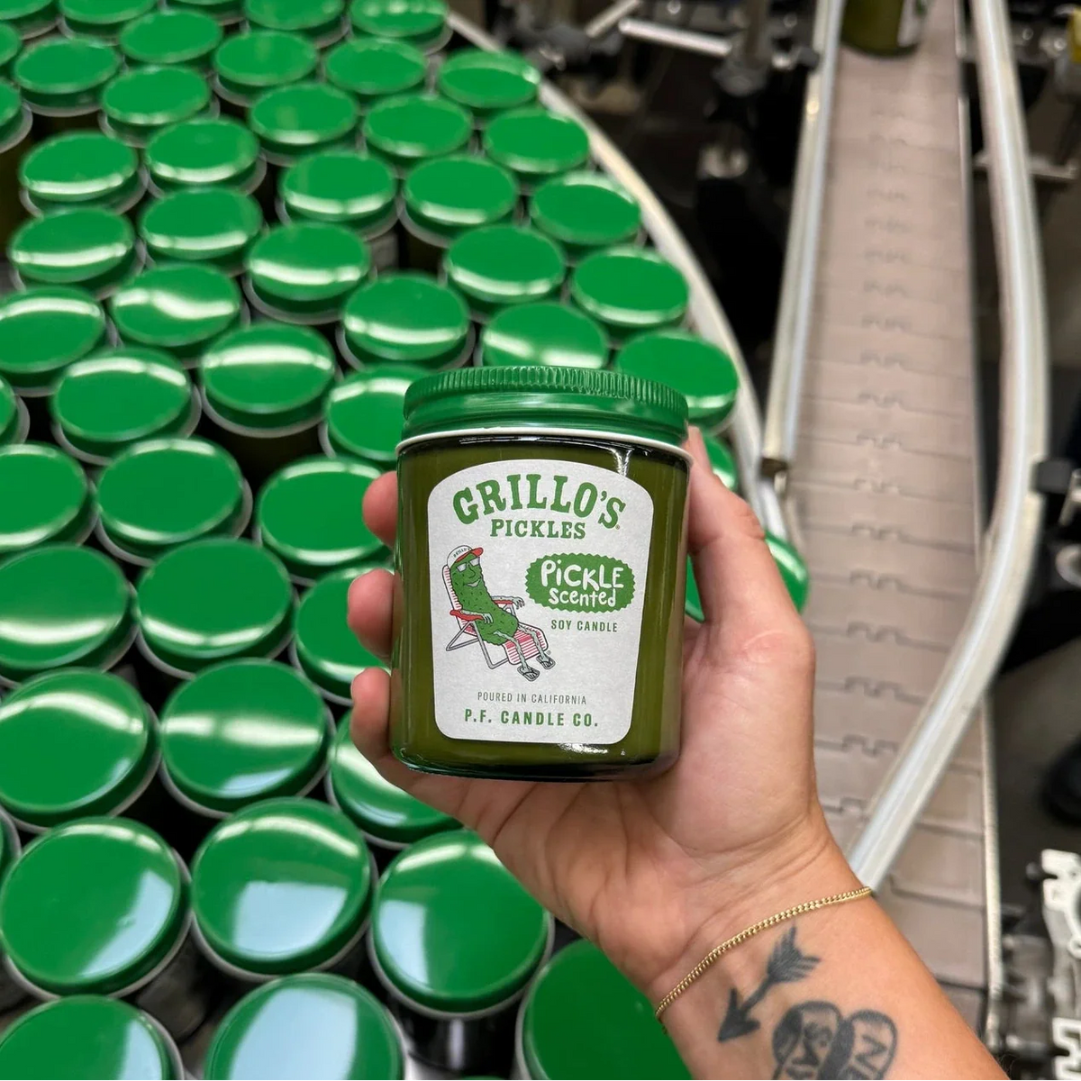 P.f. Candle Co. 7.2 Oz - Grillo’s Pickles co | Limited
