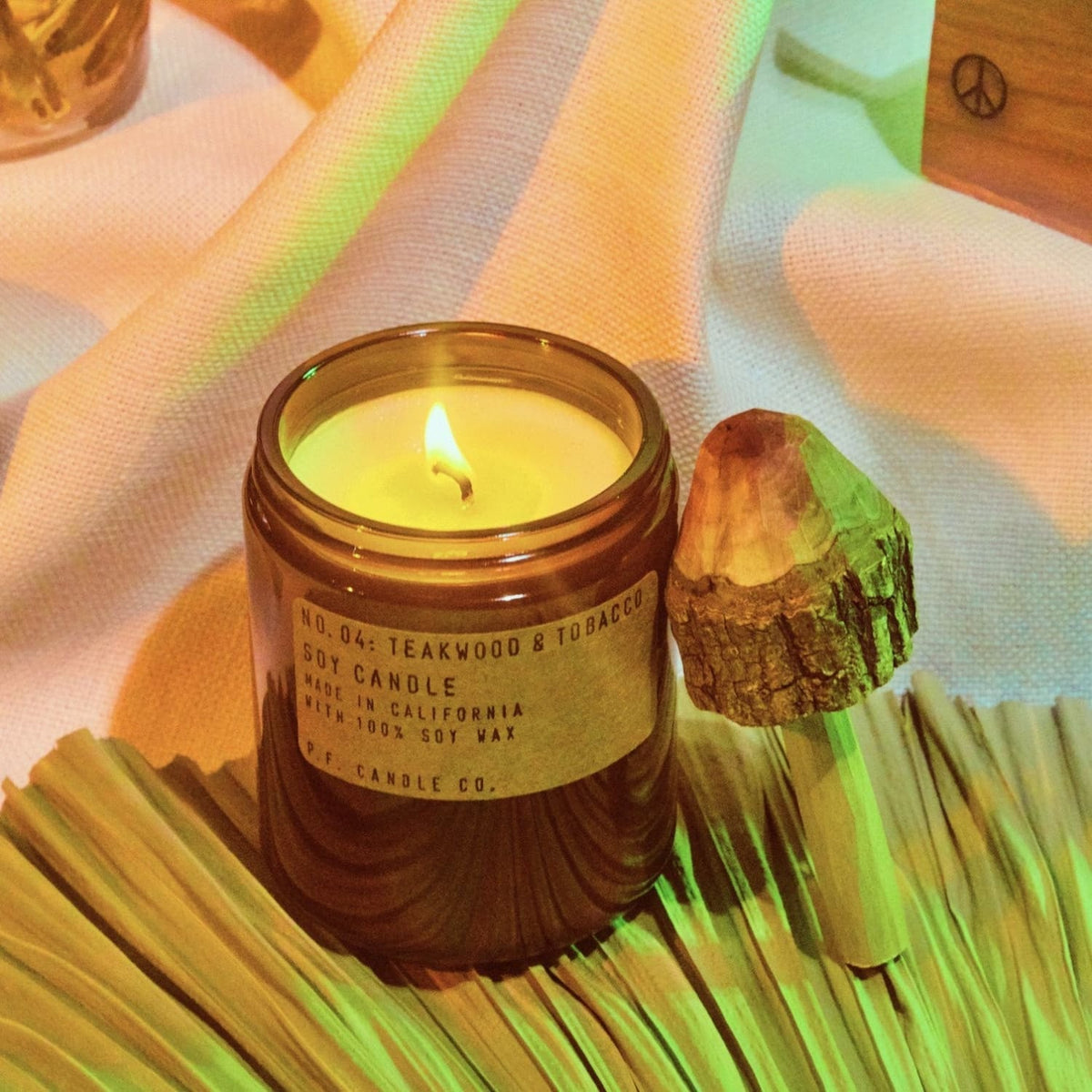 P.f. Candle Co. - Teakwood & Tobacco best Seller - Candle -