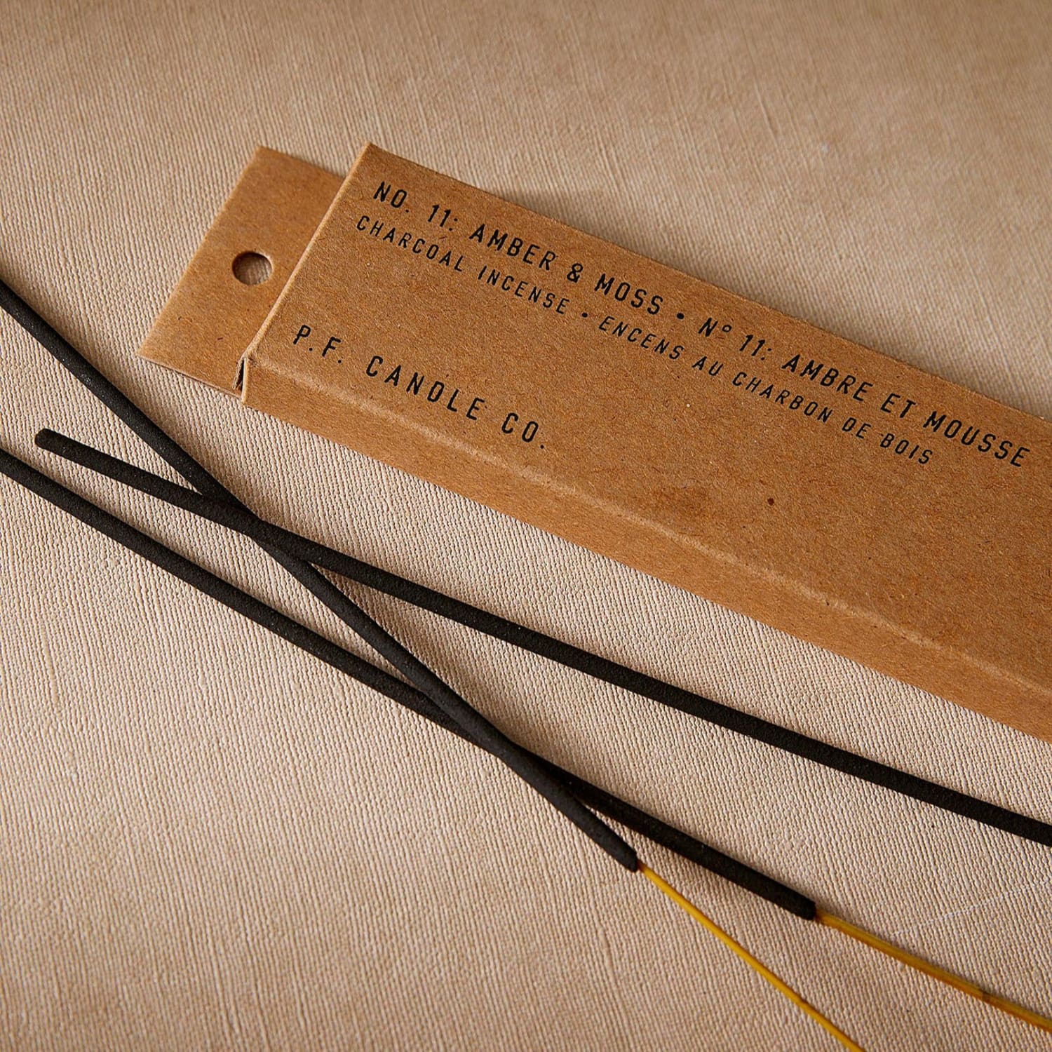 Amber Moss PF Candle Charcoal Incense Sticks