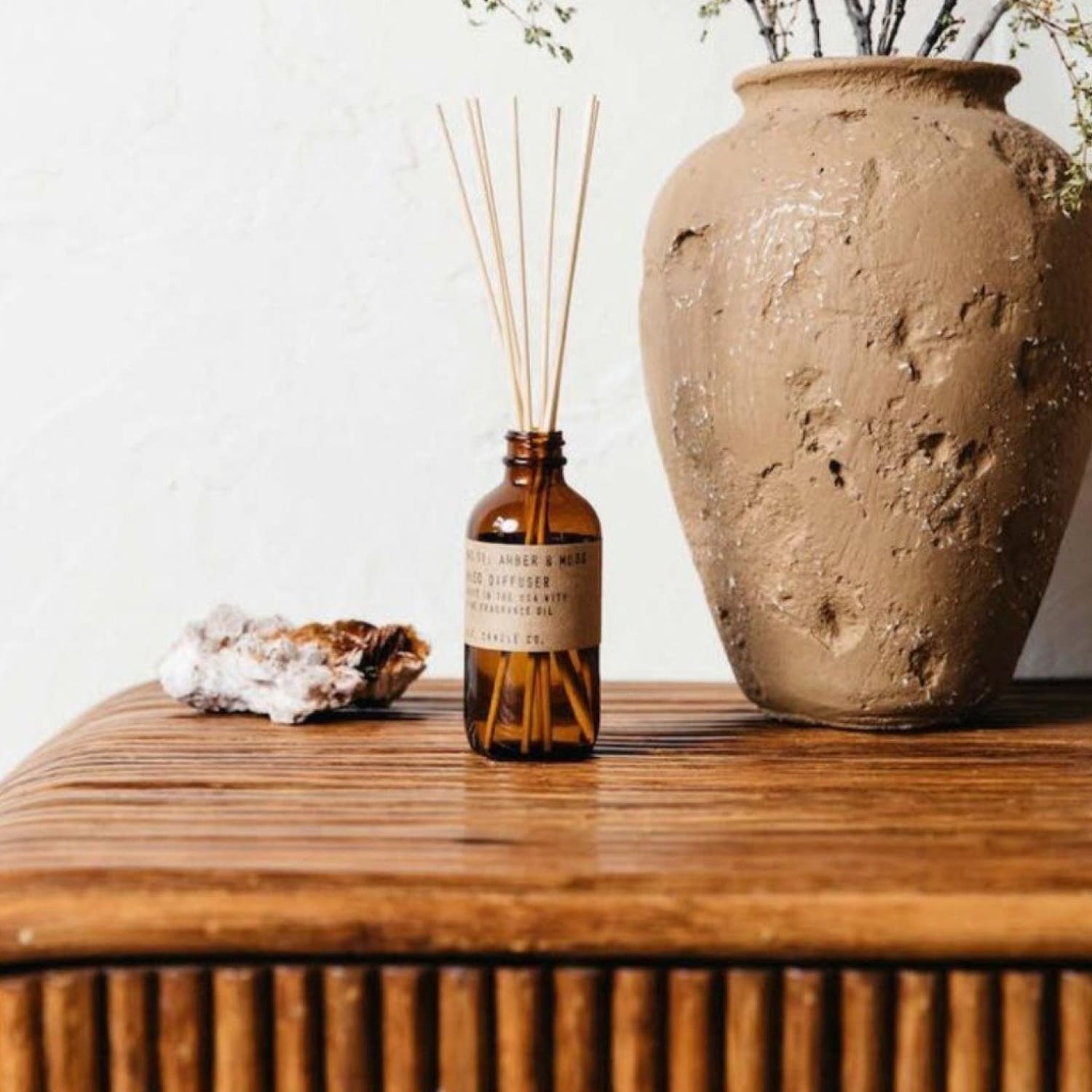 P.f. Candle Co. Reed Diffuser - Amber & Moss Amber, Amber