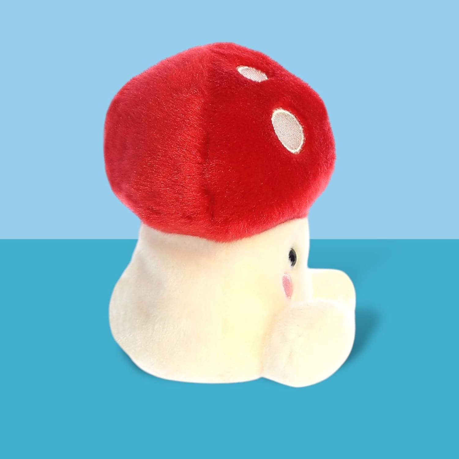 Palm Pals Plush Toy - Amanita Mushroom Fake Food