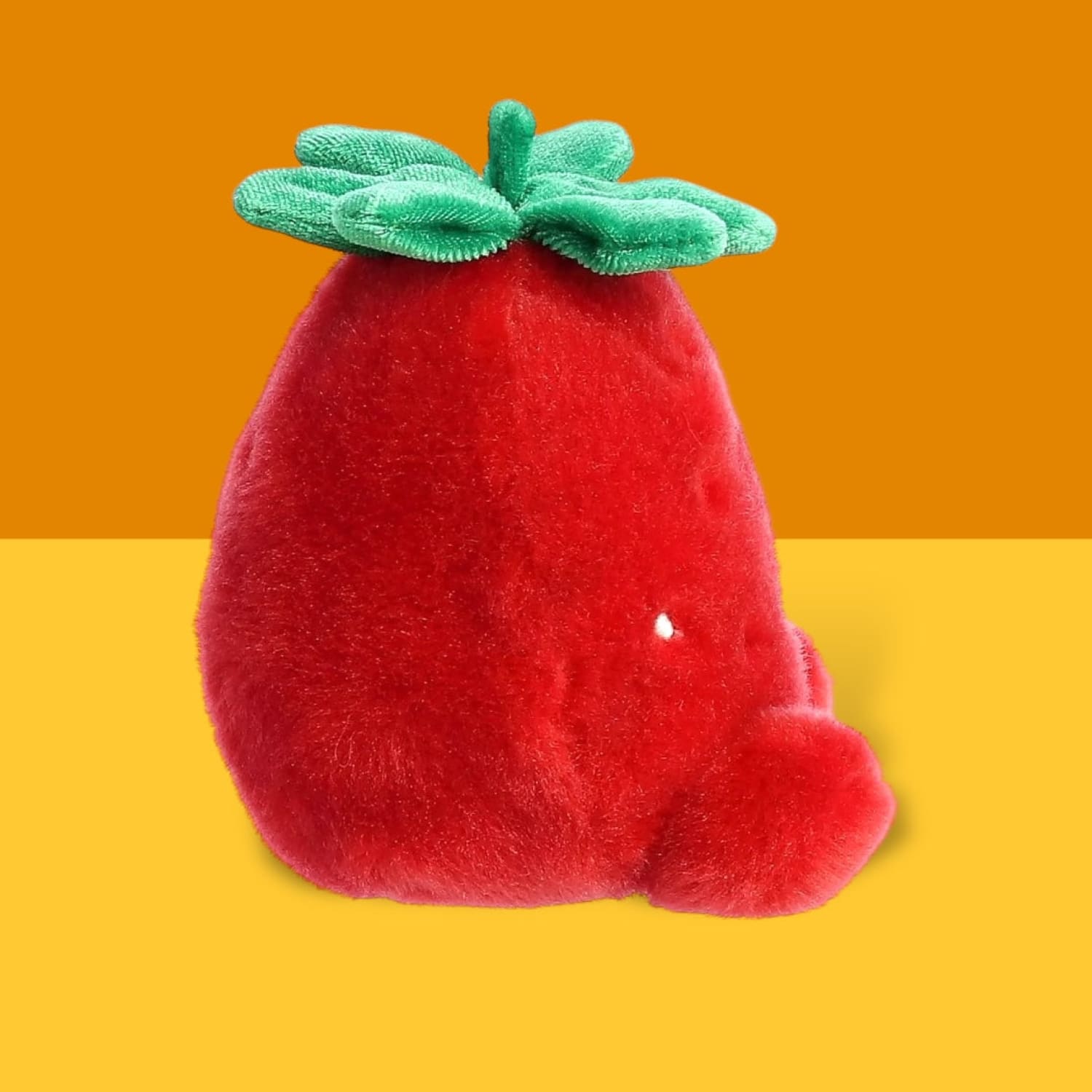 Palm Pals Plush Toy - Juicy Strawberry Fake Food