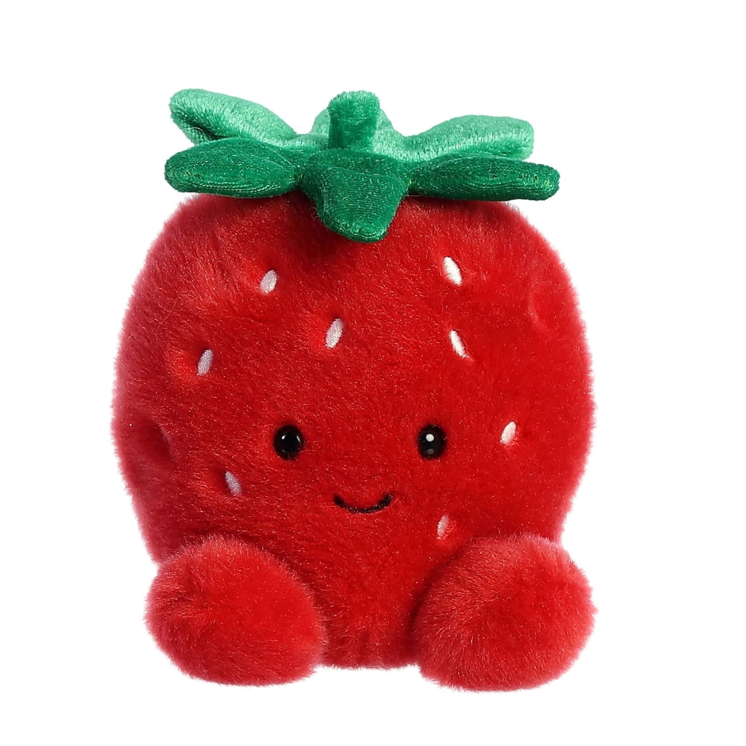 Palm Pals Plush Toy - Juicy Strawberry Fake Food