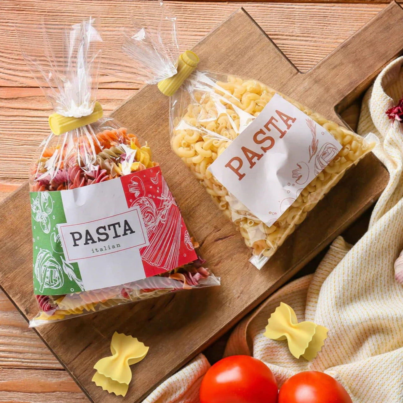 Pasta Snackeroni Bag Clips Fake Food - Novelty - Foodie