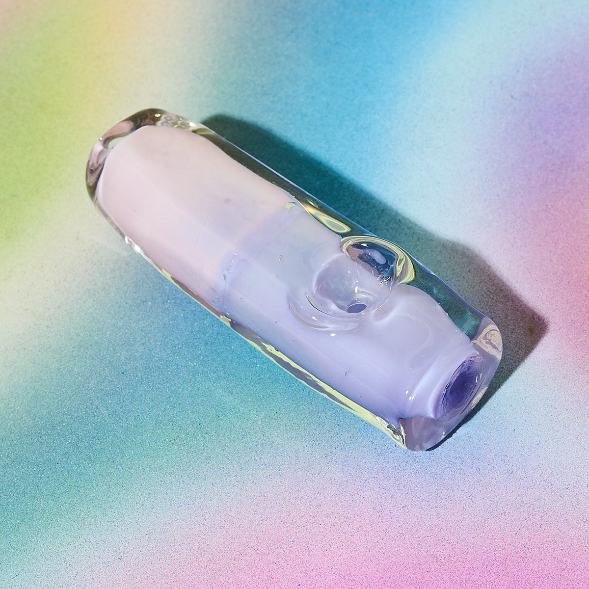 Pastel Brick Hand Pipe Cg-107 0722 - Q222 - Smoke