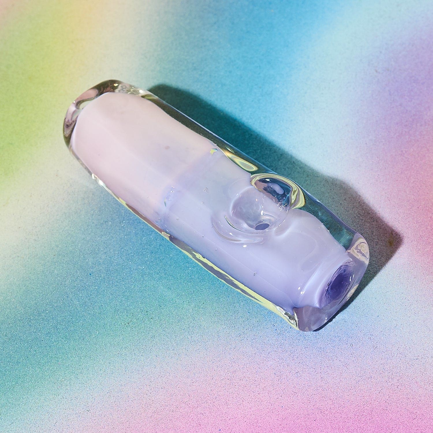 Pastel Brick Hand Pipe Cg-107 0722 - Q222 - Smoke