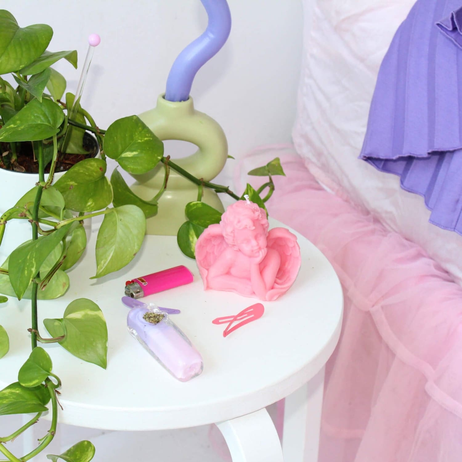 Pastel Brick Hand Spoon 420 - Aesthetic - Bff - Girly Smoke