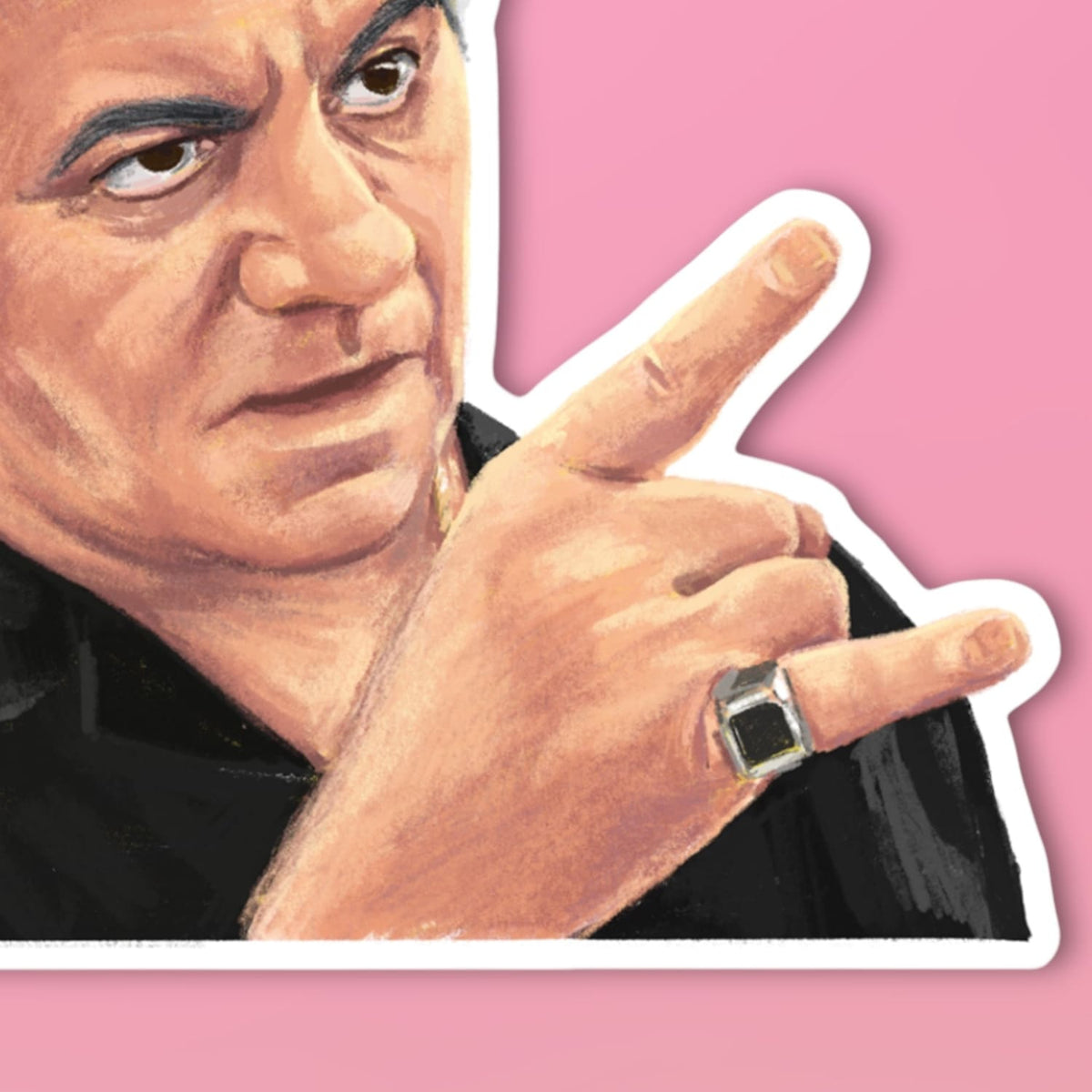 Paulie Walnuts Sticker Celeb Obsessed - Decorative Sticker
