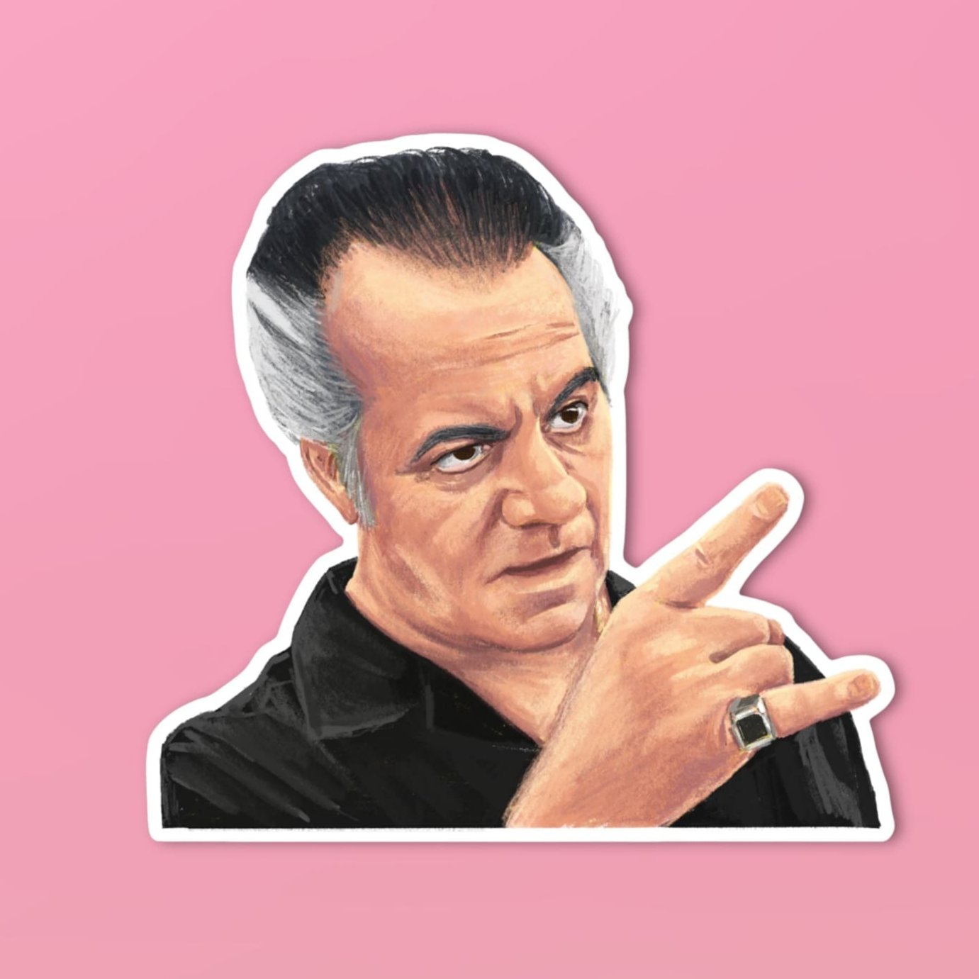 Paulie Walnuts Sticker Celeb Obsessed - Decorative Sticker